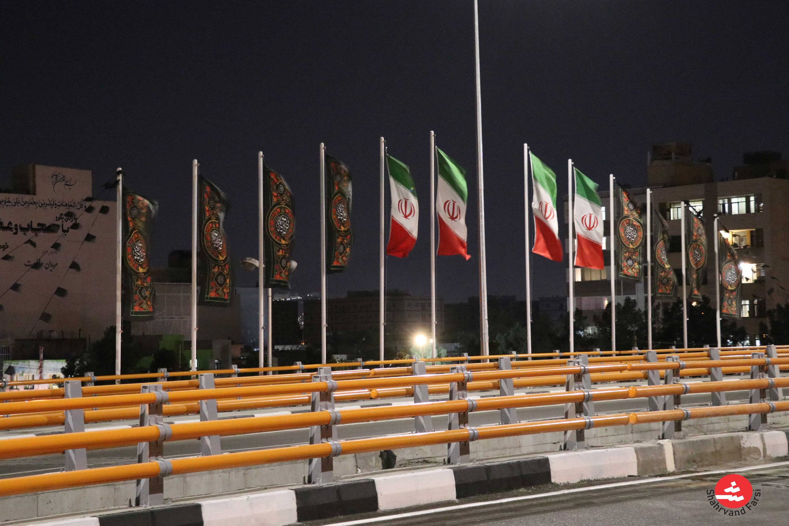 تقاطع غیرهمسطح شهیدان سرانجام در شیراز