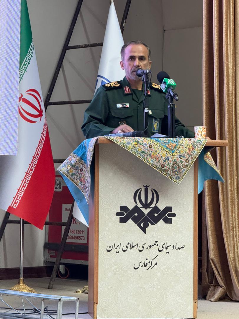 سردار- بوعلی-فرمانده -سپاه -فجر- تجلیل - از خبرنگاران- استان - فارس 