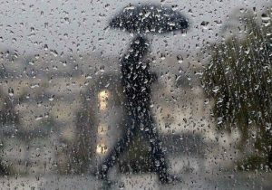 بارش رگباری و وزش شدید باد در برخی مناطق فارس